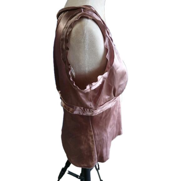 NWT JONES NEW York Tank Top Size 14 Large Satin‎ Whimsigoth Y2K - Picture 10 of 11